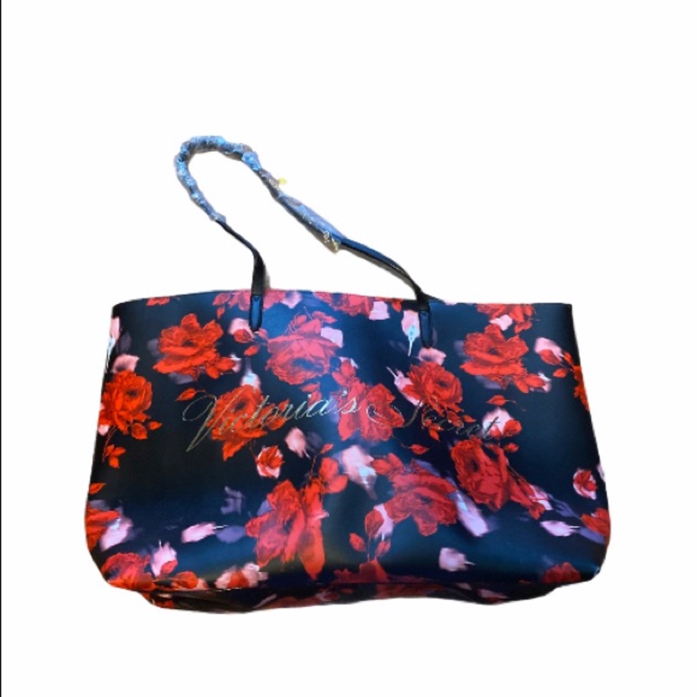 victoria's secret red floral rose set (LD)